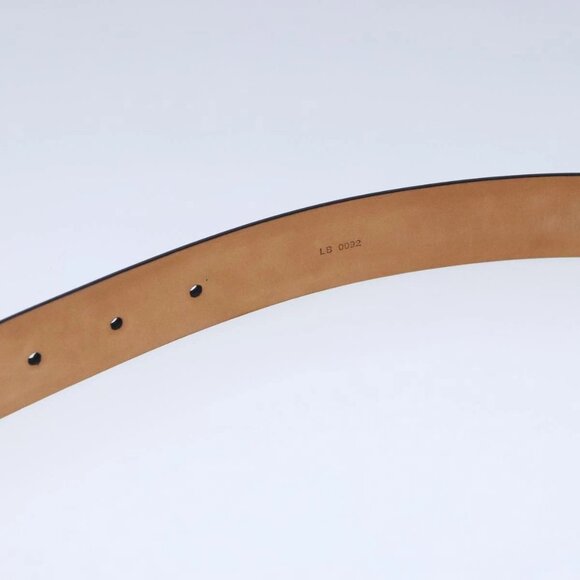 LOUIS VUITTON Ceinture Carre Belt Leather 41.7\